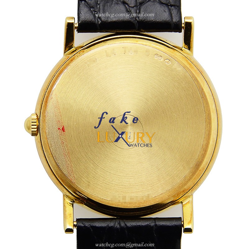 Longines L4.744.6.32.2 PRESENCE Automatic 18kt Yellow Gold Replica Watch, Swiss Movement, Alligator - Image 3
