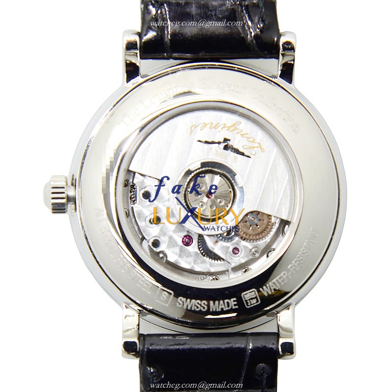 Longines L4.310.4.57.2 Replica Watch, Automatic Movement, Black Dial, Steel Case - Image 3