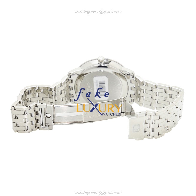 Omega 424.10.37.20.02.001 DE VILLE Automatic Stainless Steel - 36.8mm Case - Silver Dial Replica - Image 5