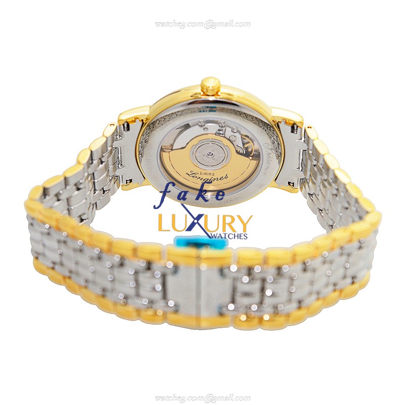 Longines L4.921.2.32.7 PRESENCE Automatic PVD Gold Dial | Replica Watch - Image 4