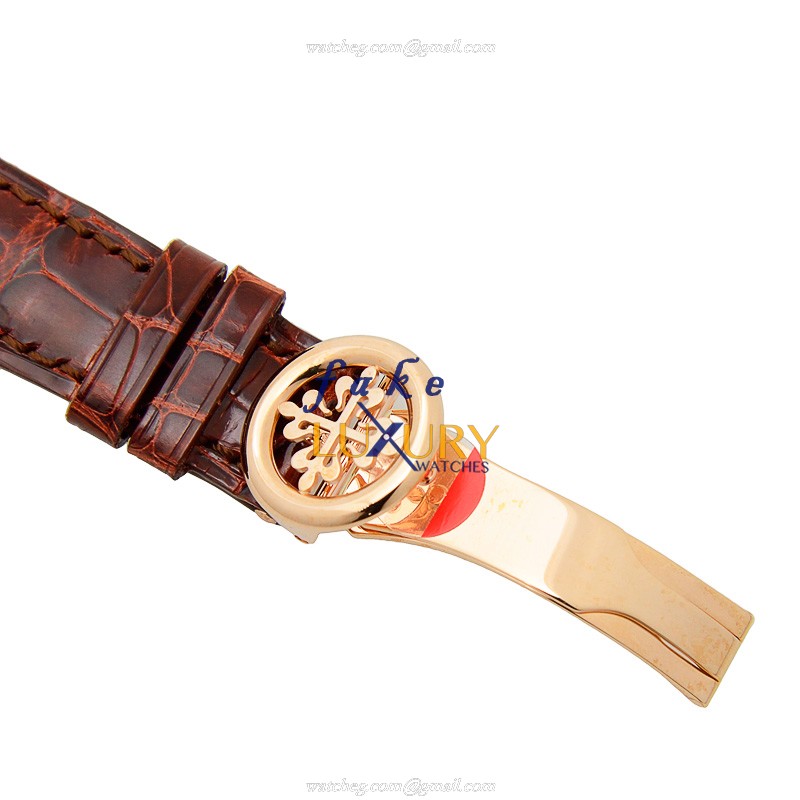 Patek Philippe 5140R-011 Grand Complications Automatic 18kt Rose Gold White Dial Replica Watch - Image 3
