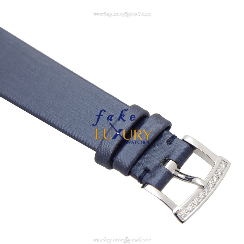 Chopard 139419-1001 WOMEN JEWELRY Automatic 18kt White Gold & Diamond - Silver Dial - Blue Satin - Image 4
