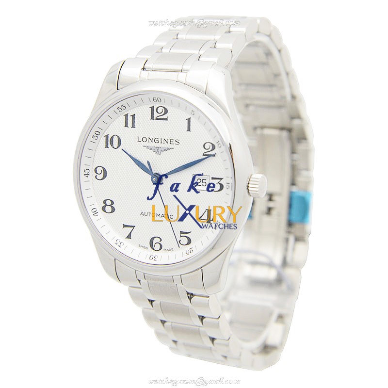 Longines L2.893.4.78.6 Swiss Automatic Movement Replica Watch - 42mm Stainless Steel Case Silver - Image 3