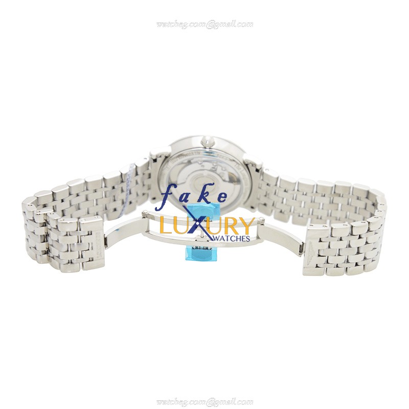 Longines L4.809.0.87.6 Elegant Automatic White Dial Stainless Steel Diamonds Silver Strap Replica - Image 5