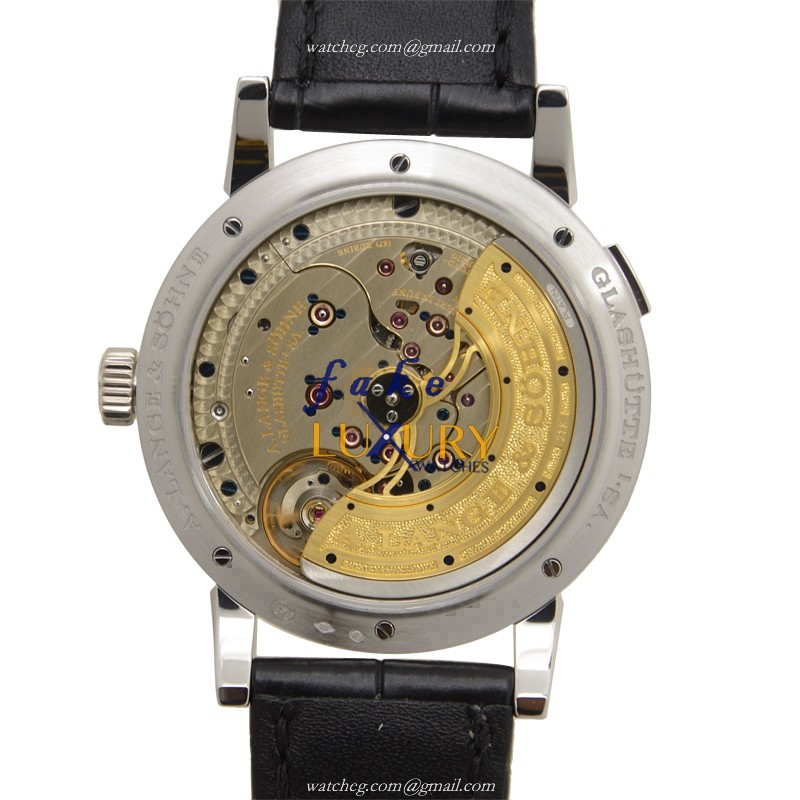 A Lange & Sohne LANGE 1 320.025 Replica Watch With 950 Platinum Case, Automatic Movement, Silver - Image 3