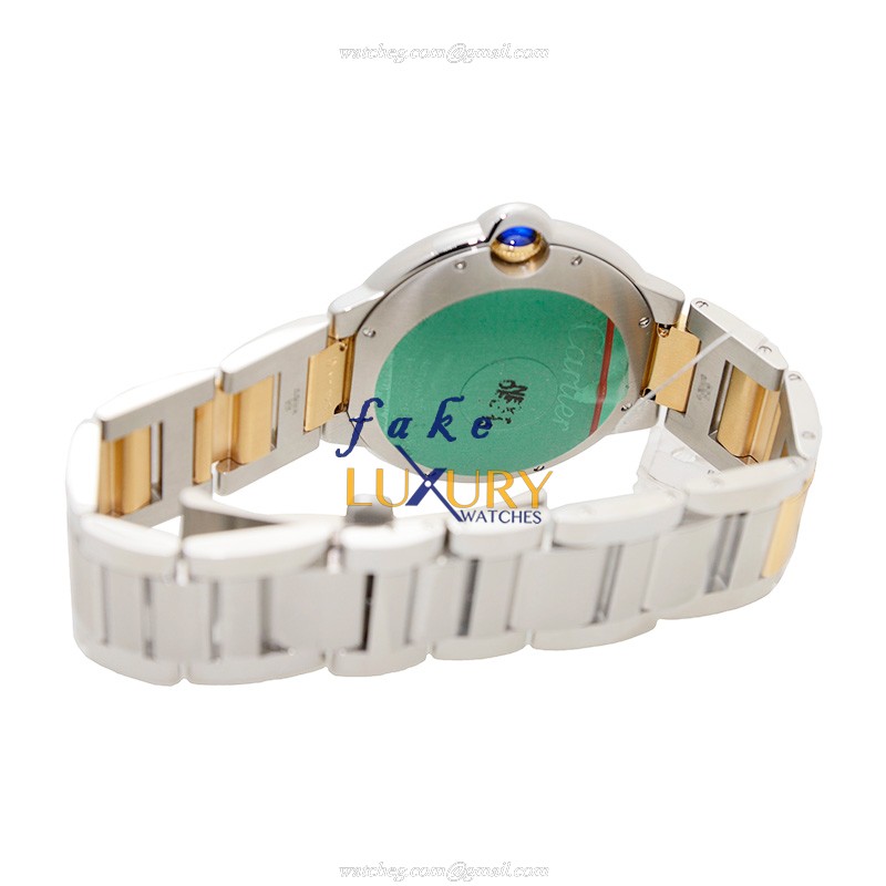 Cartier W69009Z3 BALLON BLEU - Automatic - Stainless Steel Case - Replica Watch - 42.1mm Silver Dial - Image 4