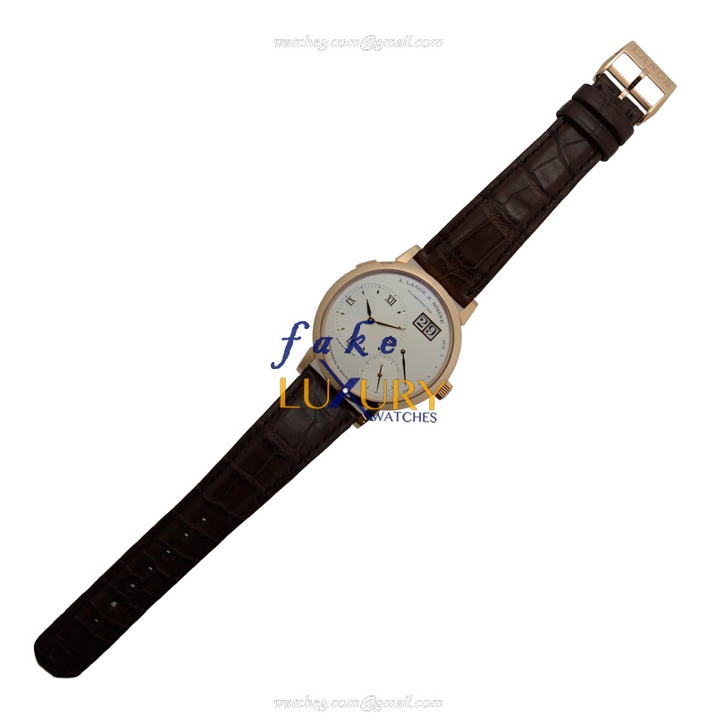 A Lange & Sohne 117.032 Replica Watch with Manual Wind on Rose Gold Case - Image 2