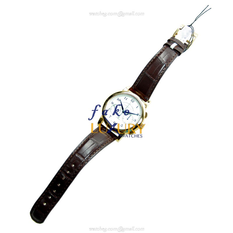 402.032 - A Lange & Sohne 1815 Chronograph Replica Watch - Manual Wind Rose Gold - Image 2