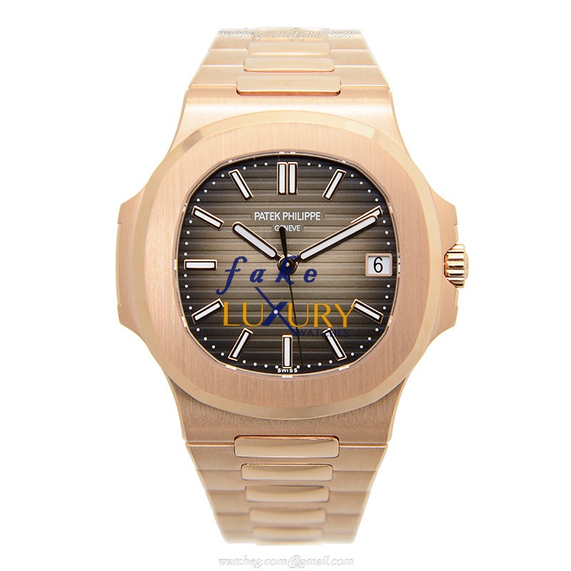 Patek Philippe 5711/1R-001 Nautilus 18kt Rose Gold Automatic Replica Watch - Image 2