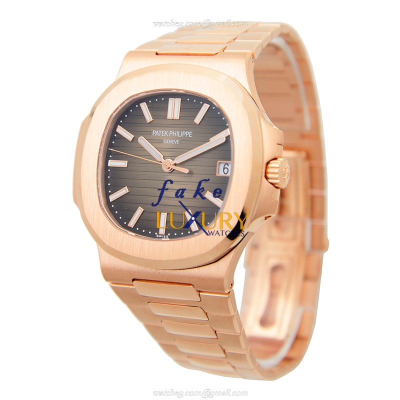 Patek Philippe 5711/1R-001 Nautilus 18kt Rose Gold Automatic Replica Watch - Image 3