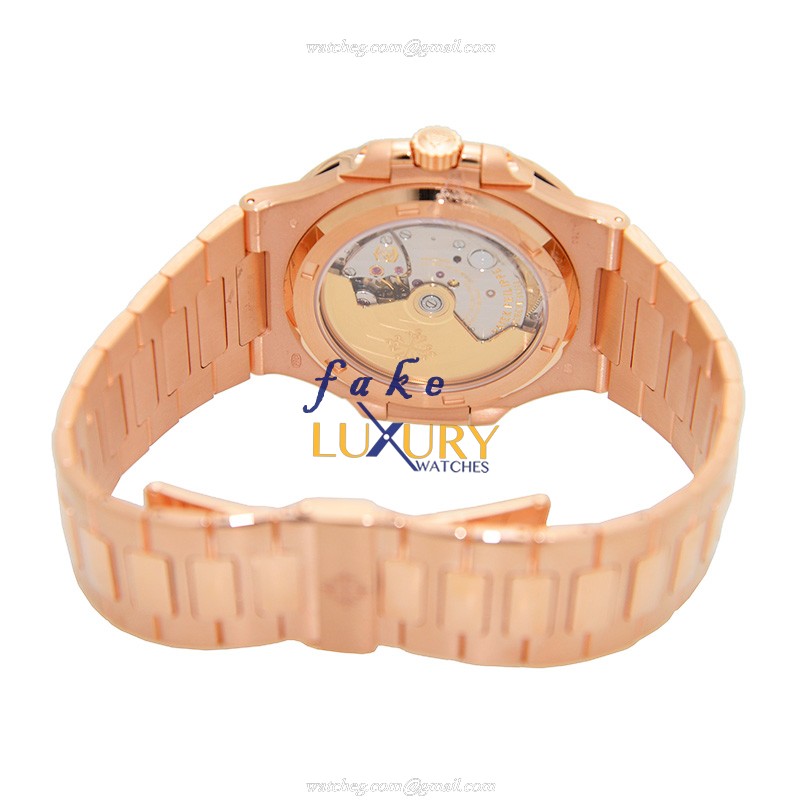 Patek Philippe 5711/1R-001 Nautilus 18kt Rose Gold Automatic Replica Watch - Image 4