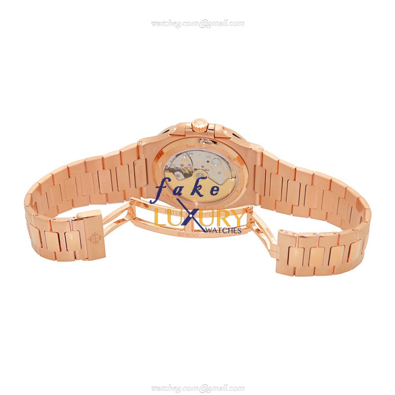 Patek Philippe 5711/1R-001 Nautilus 18kt Rose Gold Automatic Replica Watch - Image 5