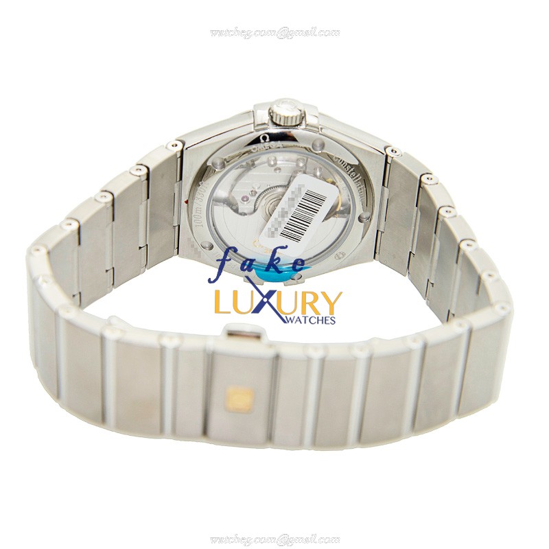 Omega 123.10.35.20.02.002 CONSTELLATION Automatic Stainless Steel Replica Watch - 35mm Silver Dial - Image 4