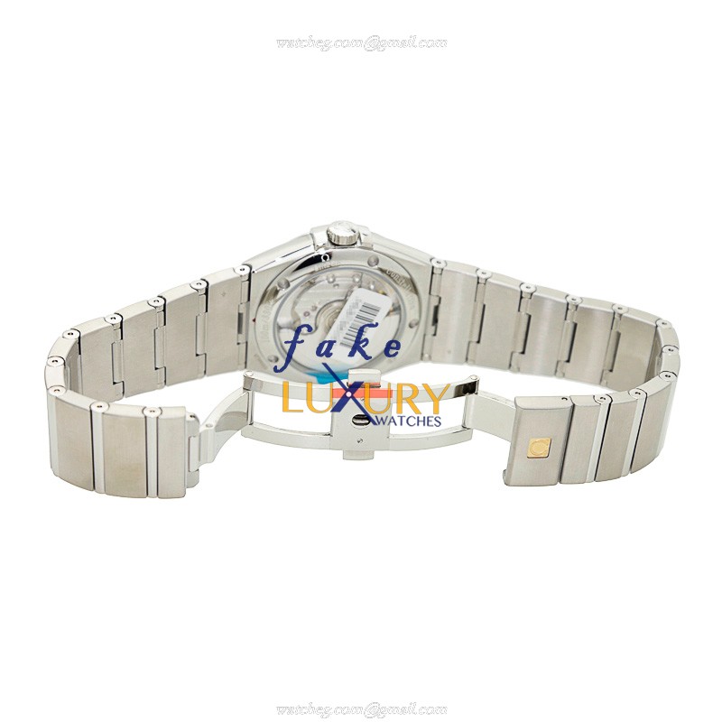 Omega 123.10.35.20.02.002 CONSTELLATION Automatic Stainless Steel Replica Watch - 35mm Silver Dial - Image 5