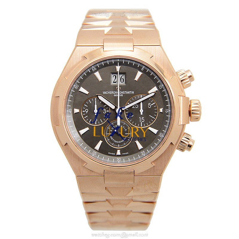 Vacheron Constantin 49150/B01R-9338 Overseas Replica Watch - Automatic - 18kt Rose Gold - Black - Image 2