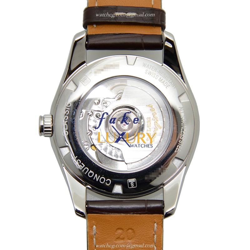 Longines L2.785.4.76.3 Replica Watch, Automatic, Silver Dial, Stainless Steel Case - Image 3