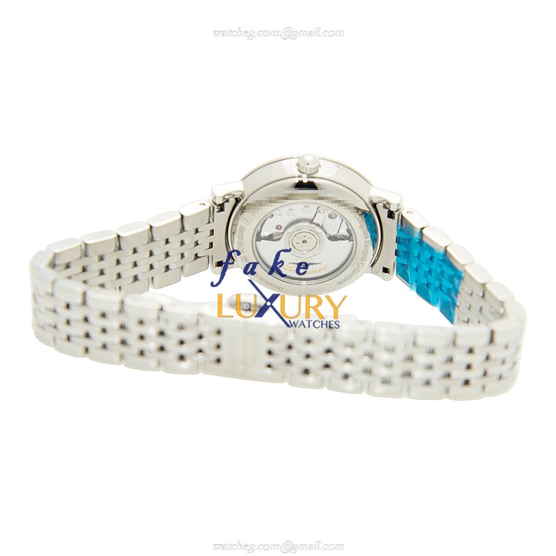Longines L4.310.4.12.6 Elegant Replica Watch - Automatic - White Dial - Steel Case - Image 4
