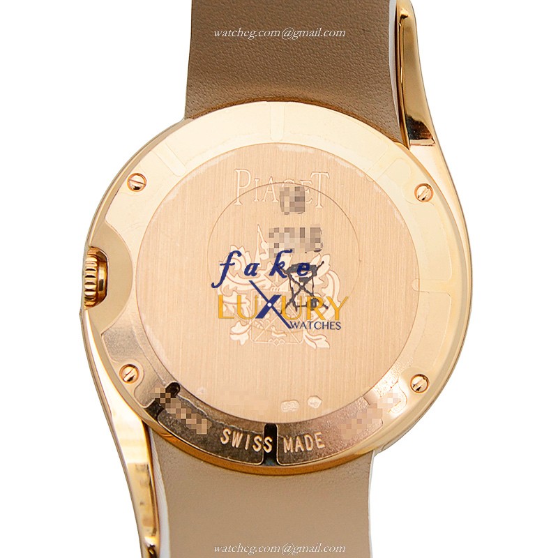 Piaget G0A39163 Limelight Replica Watch 32mm Pink Dial 18kt Rose Gold & Diamonds - Image 3