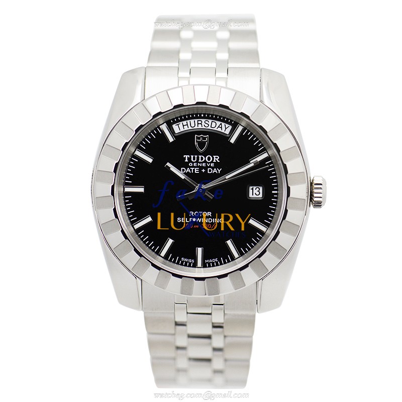 Tudor 23010-62110-BK CLASSIC Automatic - Stainless Steel Case Replica Watch - 41mm - Image 2