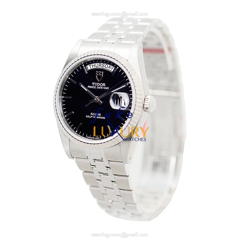 Tudor 76214-62480-BK Prince Date-Day Automatic Stainless Steel Replica Watch with Sapphire Crystal - Image 3