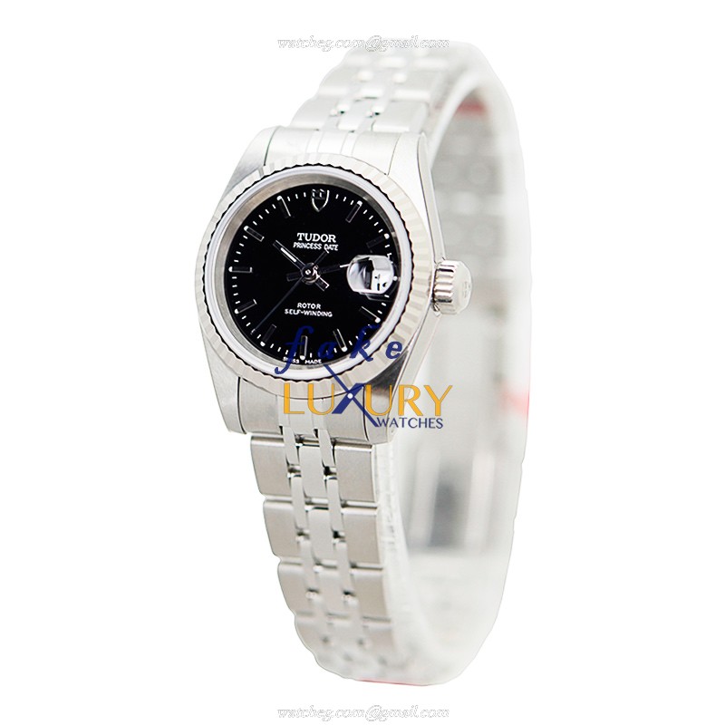Tudor 92414-62430-BK Automatic Stainless Steel Black Dial Silver Strap Replica Watch - Image 3