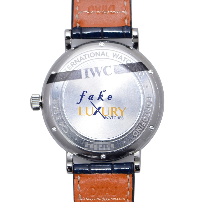 IWC IW459001 Portofino Replica Watch Silver Dial Diamonds Automatic - Image 3