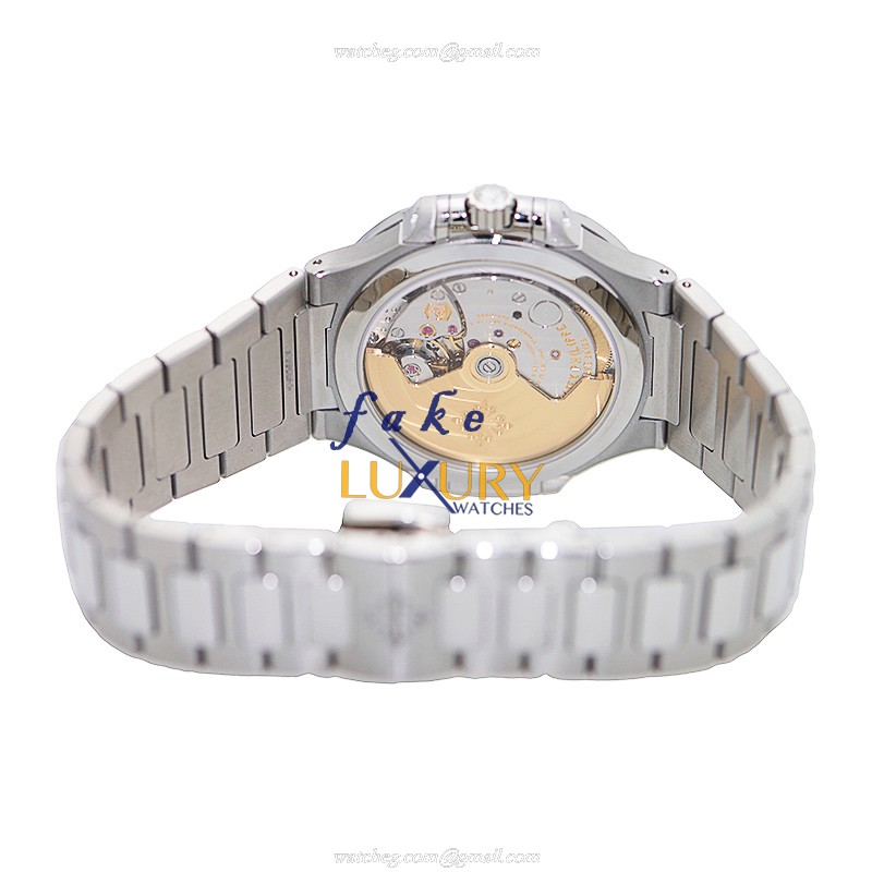 Patek Philippe 7118/1A-001 Nautilus Replica Watch, Blue Dial, Steel Bracelet, Automatic - Image 4