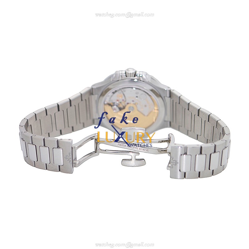 Patek Philippe 7118/1A-001 Nautilus Replica Watch, Blue Dial, Steel Bracelet, Automatic - Image 5