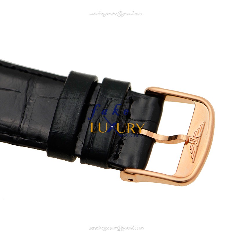 L4.787.8.12.0 - Longines La Grande Replica Watch - Automatic - 18kt Rose Gold - White Dial - Black - Image 4