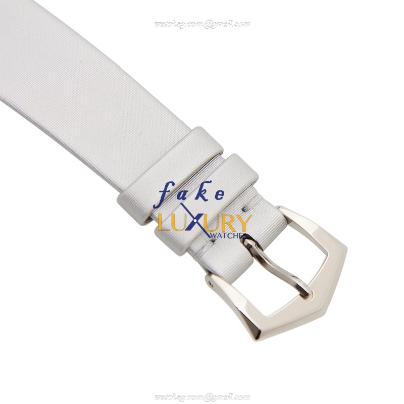 Patek Philippe Calatrava 4897G-010 Manual Wind 18kt White Gold Diamond Gray Dial Replica Watch - Image 3