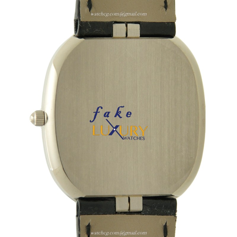 Patek Philippe Ellipse 5028G-001 Automatic 18kt White Gold Black Dial Replica Watch - Image 3