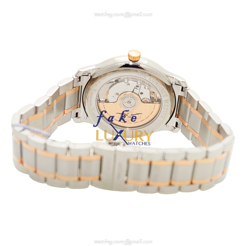 Longines L2.628.5.67.7 Master Replica Watch Automatic Movement Brown Dial Gold Plated Stainless - Image 4