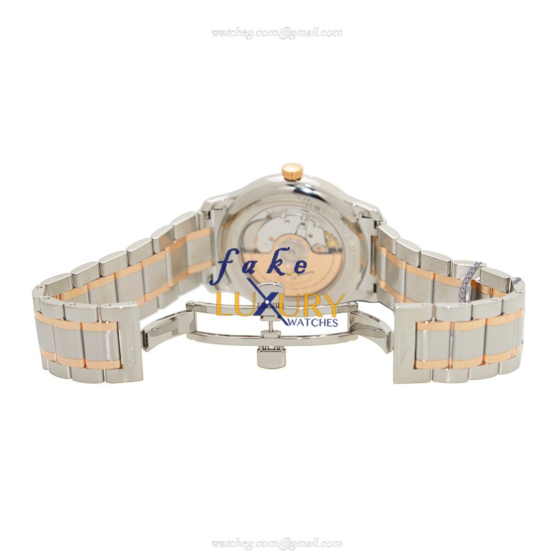 Longines L2.628.5.97.7 Replica Watch, Automatic, 18kt Rose Gold & Steel Case, Silver Dial - Image 5