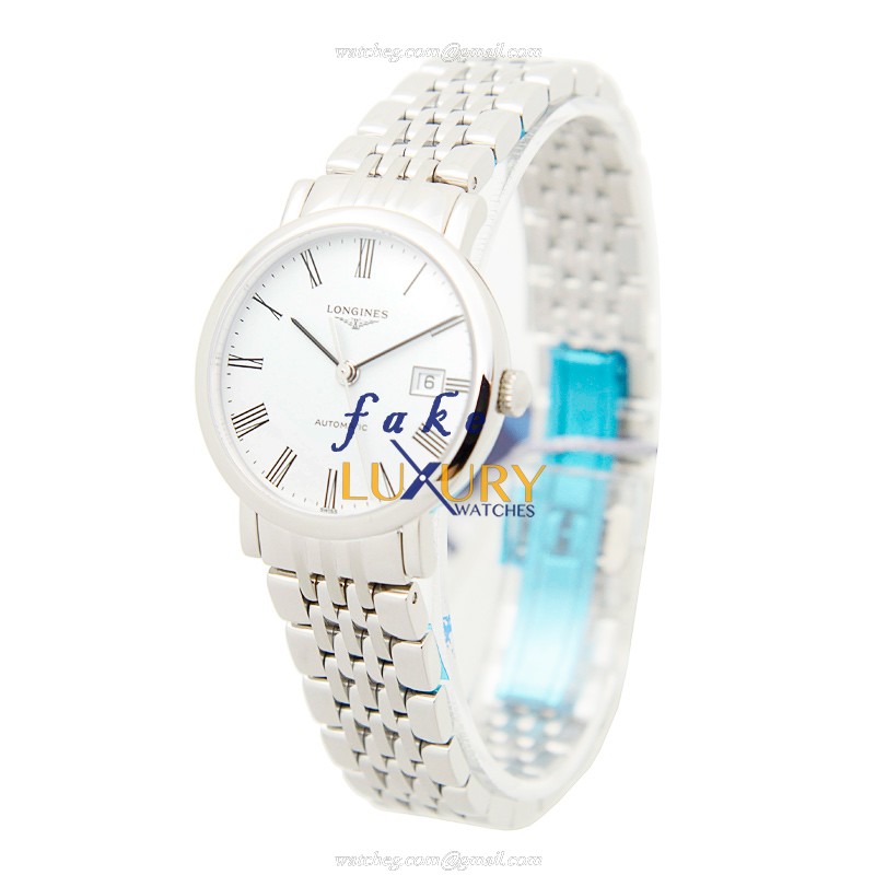 Longines Elegant L4.310.4.11.6 Automatic White Dial Stainless Steel Replica Watch - Image 3