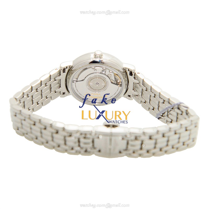 Longines L4.322.4.12.6 Replica Watch Automatic White Dial Steel Case 30mm - Image 4