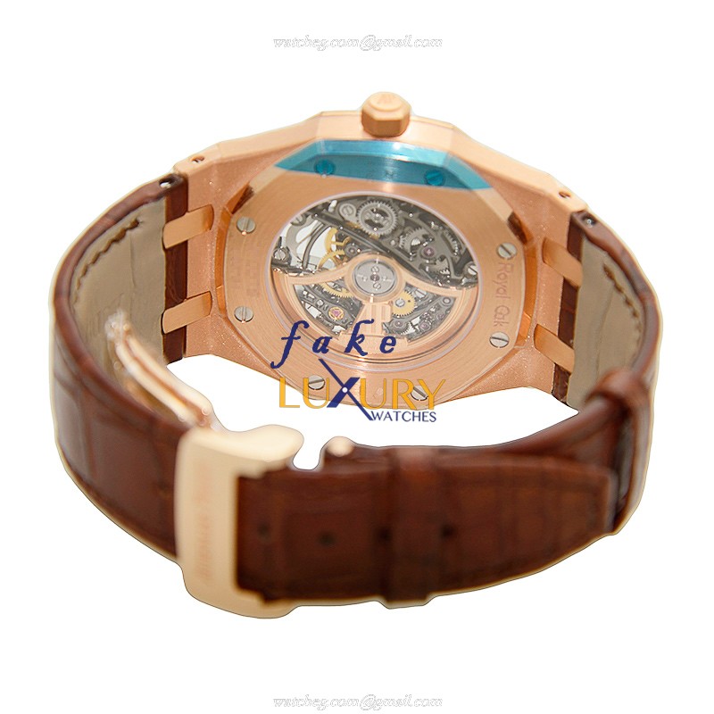 Audemars Piguet 15305OR.OO.D088CR.01 | Royal Oak 18kt Rose Gold Automatic Dark Grey Dial Replica - Image 3