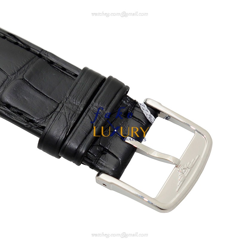 Longines L4.874.4.52.2 FLAGSHIP Automatic Stainless Steel Replica Watch - Swiss Movement, Black - Image 4