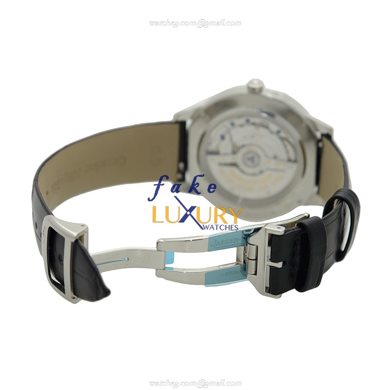 Jaeger-Lecoultre Q3548490 RENDEZ VOUS Auto Stainless Steel Case White Dial Alligator Strap Replica - Image 5