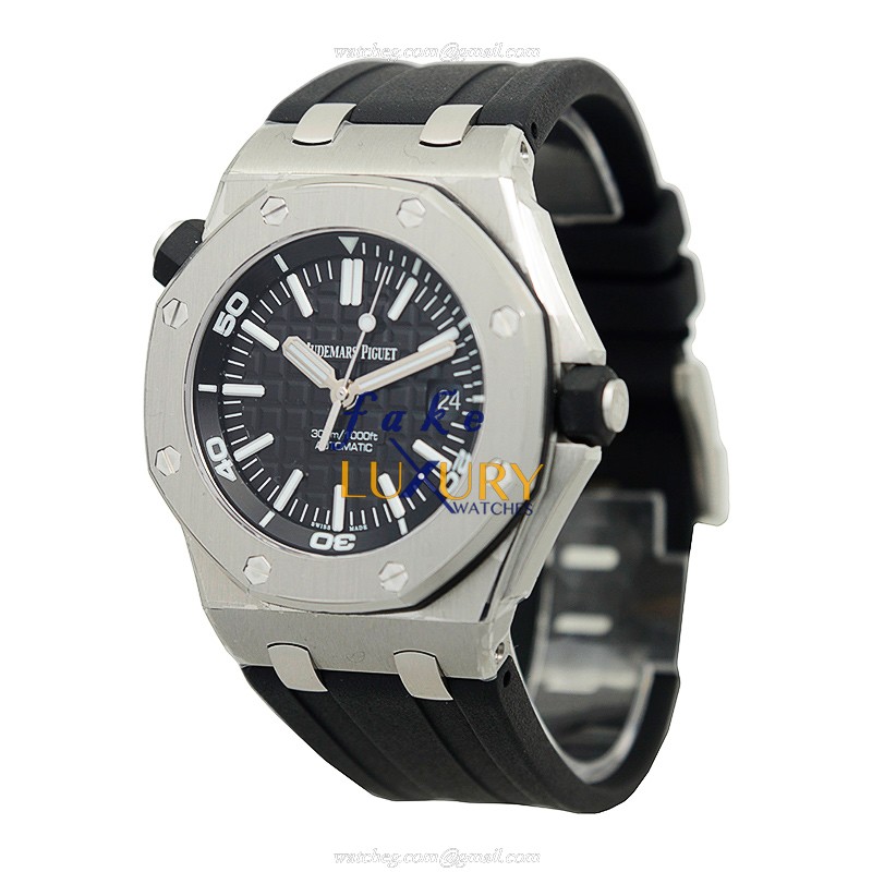 Audemars Piguet Royal Oak Offshore 15710ST.OO.A002CA.01 Replica Watch, Black Dial, Steel Case - Image 3