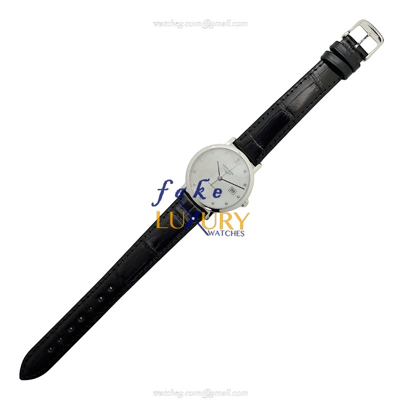 Longines Elegant Automatic Stainless Steel L4.310.4.87.2 Silver Dial Replica Watch - Image 2
