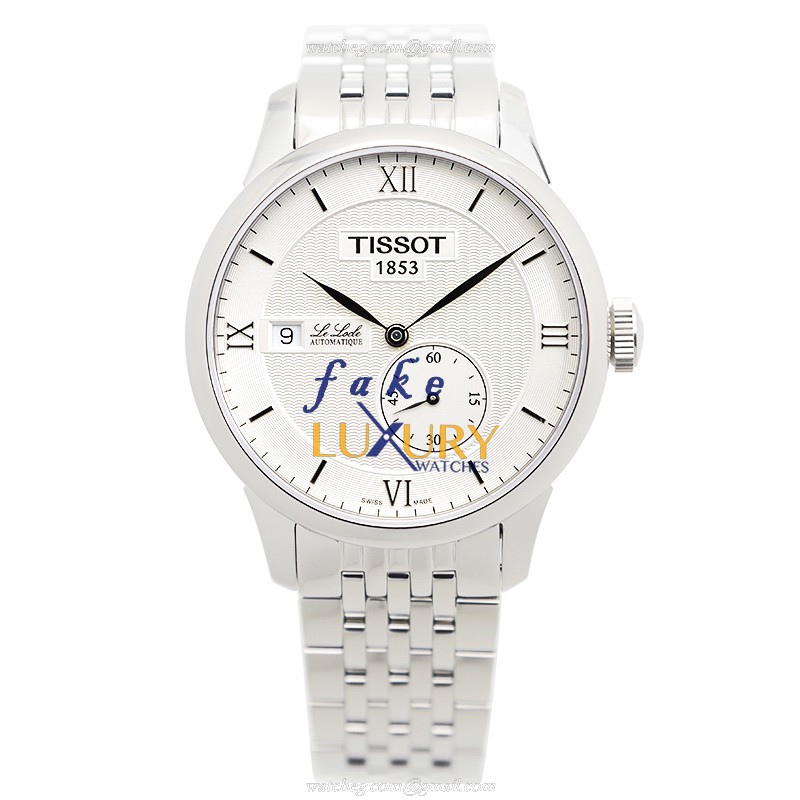 Tissot Le Locle T006.428.11.038.00 Automatic Stainless Steel White Dial Silver Bracelet Replica - Image 2