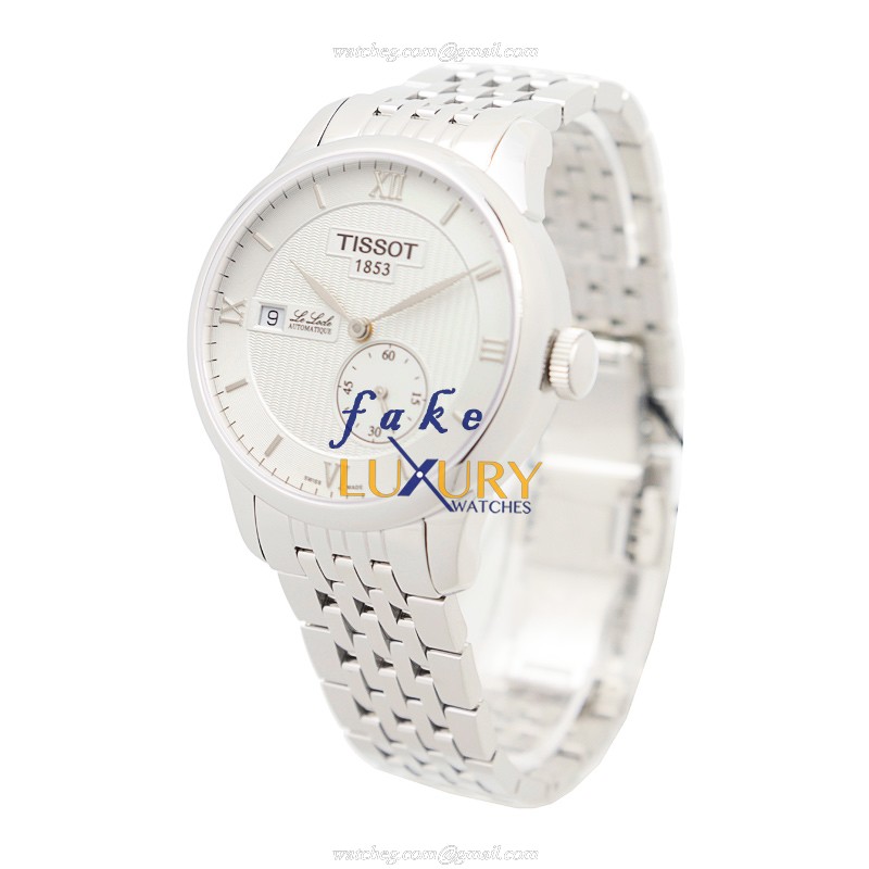 Tissot Le Locle T006.428.11.038.00 Automatic Stainless Steel White Dial Silver Bracelet Replica - Image 3
