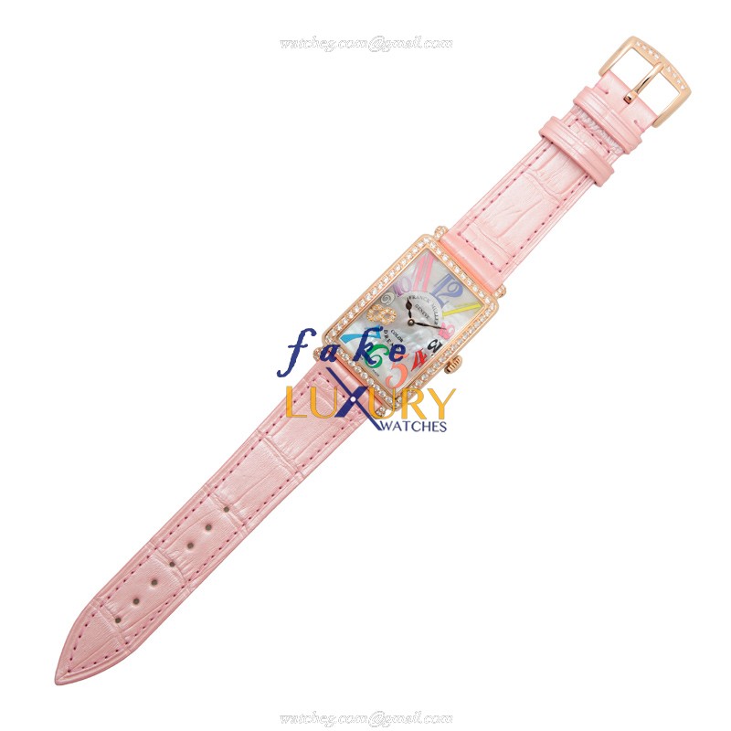 Franck Muller 952 QZ COL DRM MOP D 1R CD8 5N - Replica Watch - Quartz - 26mm 18kt Rose Gold & - Image 2