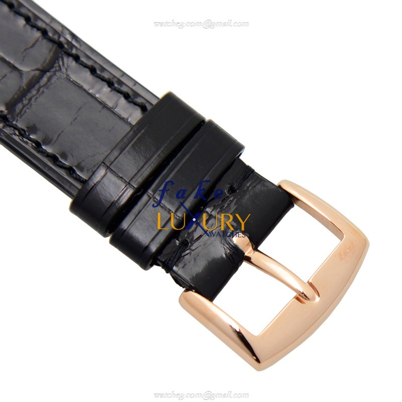 Franck Muller 902 QZ REL MOP 5N LONG ISLAND Replica Watch - Quartz - 18kt Rose Gold - Silver Dial - Image 4