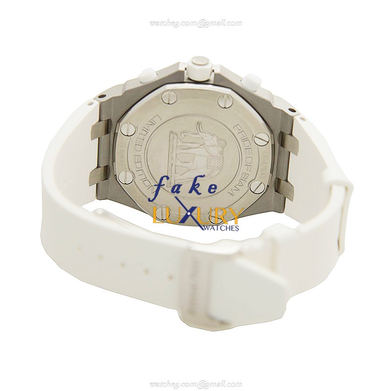 Audemars Piguet 26172SO.OO.D202CR.01 - Replica Watch - Automatic - Steel Case - Silver Dial - White - Image 4
