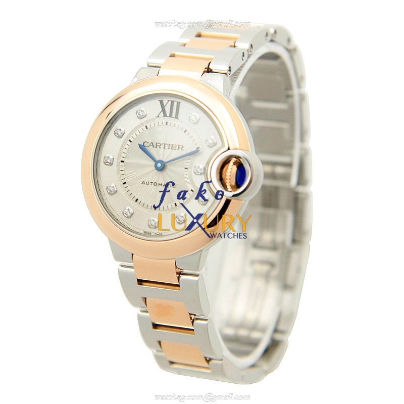 Cartier W3BB0006 | Automatic | 18kt Rose Gold & Steel | Replica Watch - Image 3