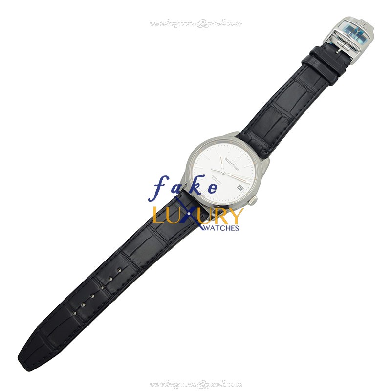Jaeger-Lecoultre Q8018420 GEOPHYSIC Automatic Stainless Steel Replica Watch, Silver & White Dial - Image 2