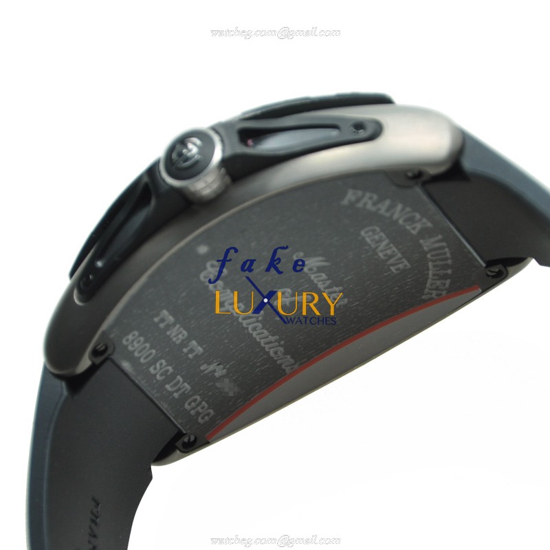 Franck Muller 8900 SC DT GPG Replica Watch, Black Dial, Titanium Case, Automatic Movement - Image 4