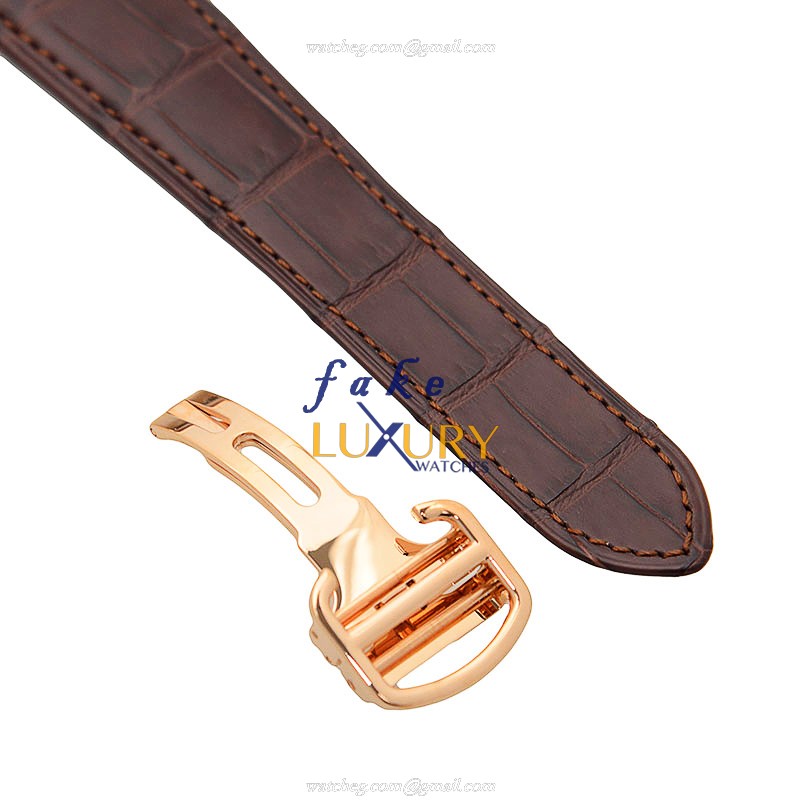 Cartier W1556240 Rotonde de Cartier 18kt Rose Gold Automatic Replica Watch - Image 4