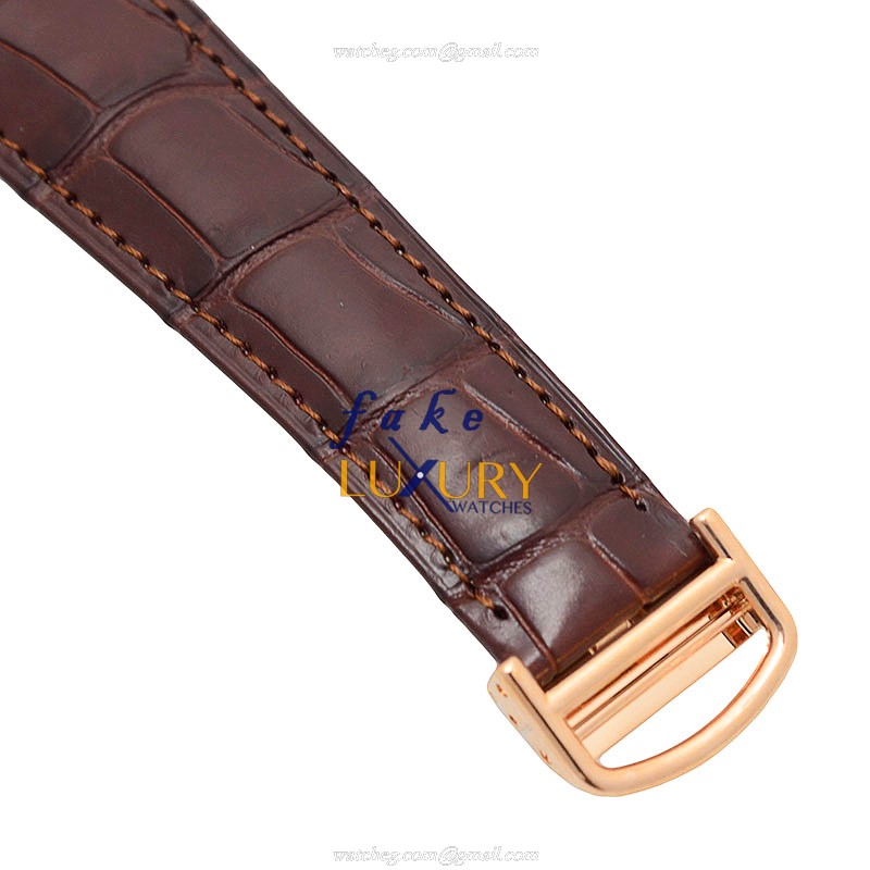 Cartier WR007017 RONDE LOUIS CARTIER Automatic 18kt Rose Gold & Diamonds Replica Watch - 40mm Case - Image 4